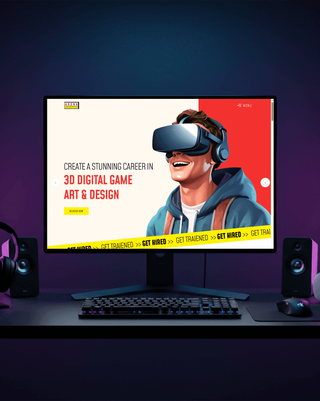 Arena Animation - 3D Game Art & Design