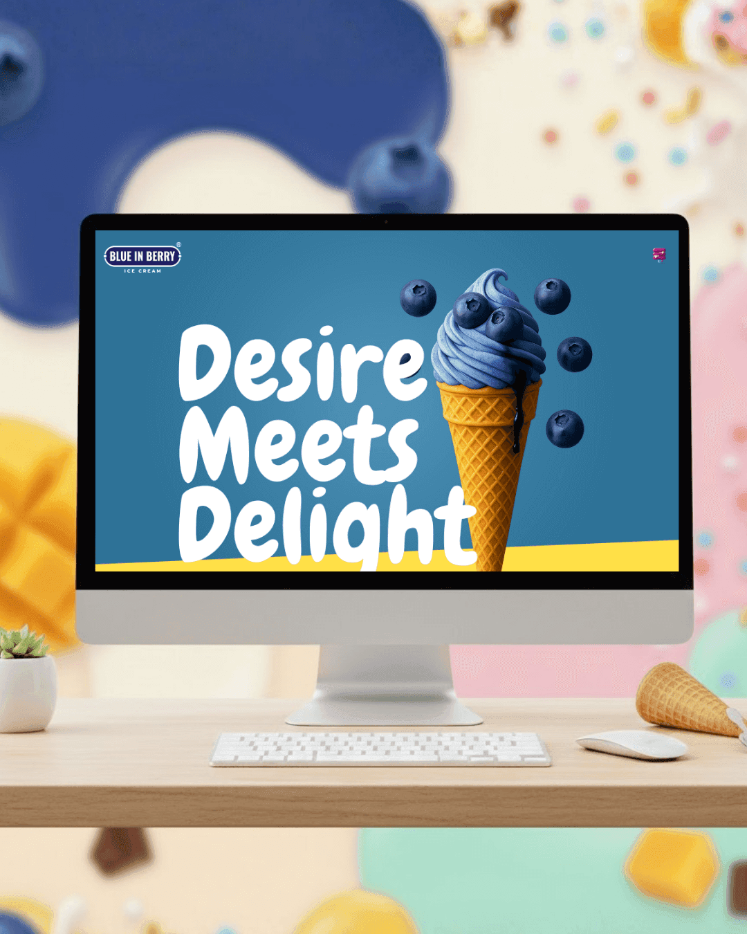 Blue In Berry - Desire Meets Delight