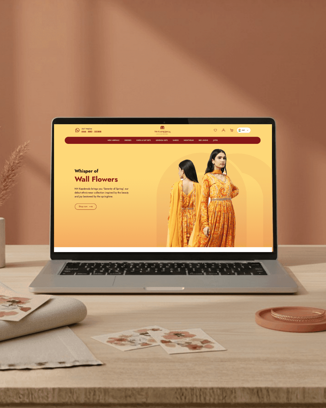 NH Kapdewala - Whisper of Wall Flowers