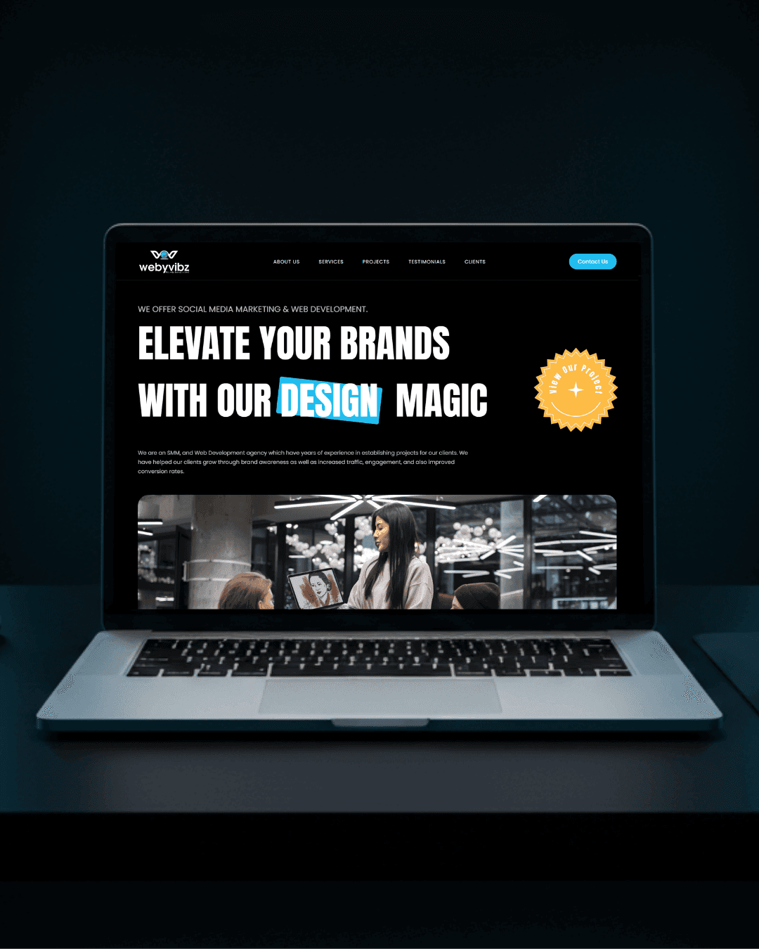 WebyVibz - Design Magic for Brands